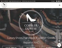 Tablet Screenshot of cobblerexpress.com